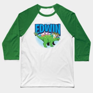 Edwin Styles Fire Stego Full Baseball T-Shirt